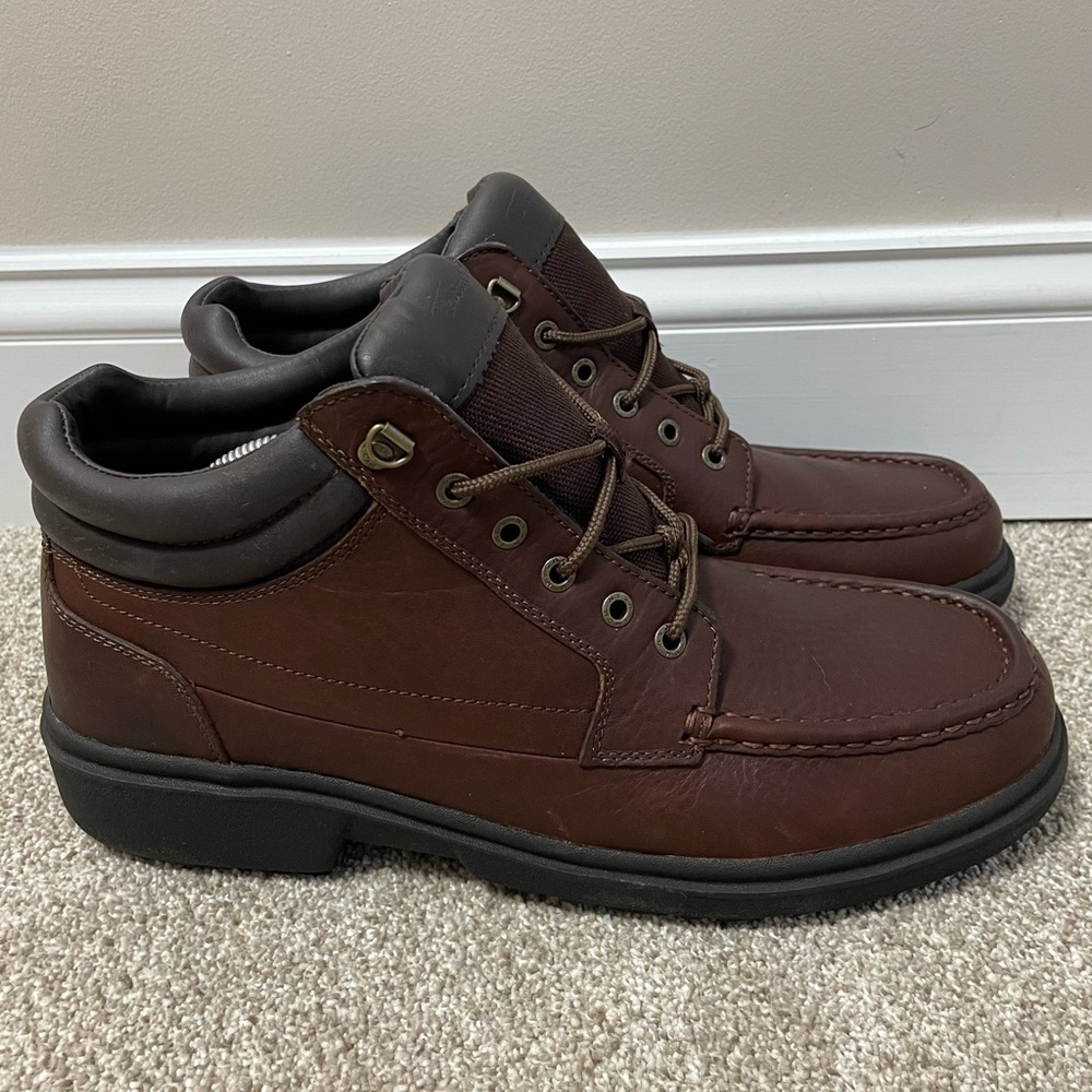 Thom McAn Men’s Size 13W Brown Leather Boot 84605